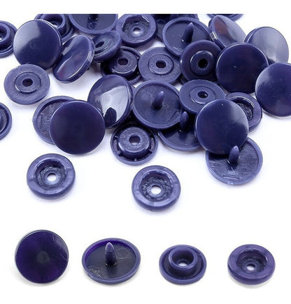 Broches Plasticos Presion 12.5mm Para Ropa Colores X 1000 Und
