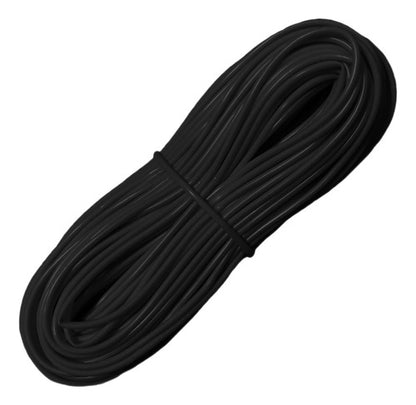Madeja Mimbre Cordón Tubo Plástico Pvc Para Tejer X 40metros Negro