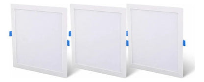 Panel Led 24w Incrustar Certificada Cuadrado 29,2cm X6 Und