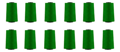 Caja De Hilo Para Coser 100% Poliéster 5000 Yardas  X 12unid