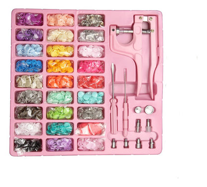 Botón De Presión De Pinza Para Ropa, 26 Colores 300 Juegos