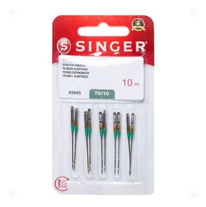 Agujas Singer Maquina De Coser Familiar 2045 Punta Bola
