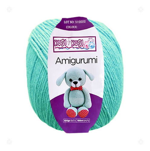 Madeja De Lana Amigurumi Algodon 100 Gramos X 180 Metros