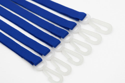 Cordón Para Carnet X 25 Unidades Azul