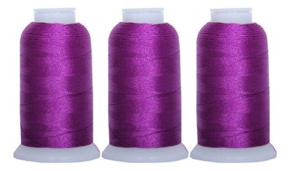 3 Hilos Para Bordar En Maquina Bordadora 2500yd