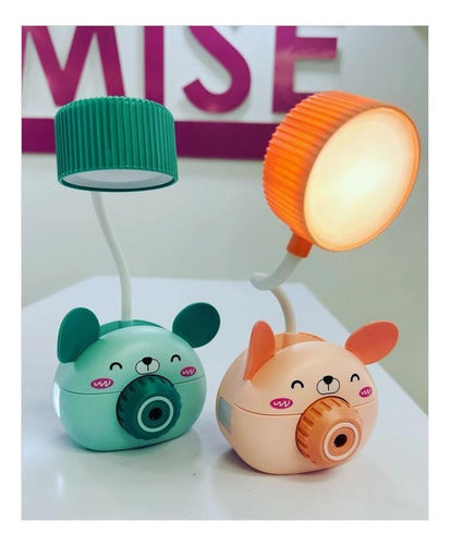 Lampara De Escritorio Niños Infantil Luz Led Recargable