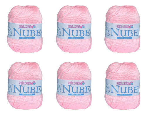 Lana Nube Acrilica Madeja De 50 Gramos 125 Metros
