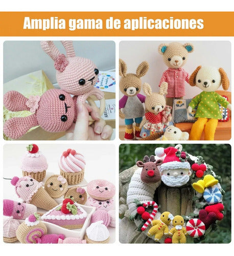 Ojos De Seguridad Amigurumi Negro 200und Manualidades