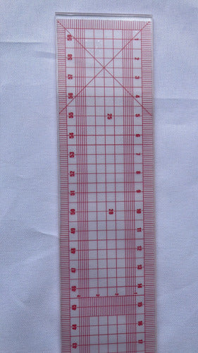 Regla Multifunción De Doble Lado Métrica Compartida 59cm