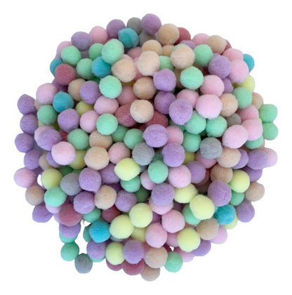Pompones Para Manualidades 15mm X1000 Und Colores Surtidos