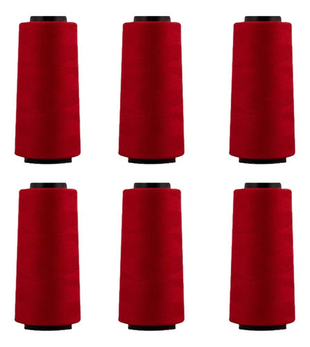 Hilo Importado Coser 100% Poliester 2000 Yardas  X 6 Unid