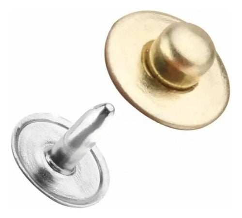 Boton Broche Remache  Para Pantalon 10mm X 100 Unid