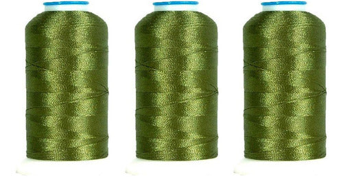 3 Hilos Para Bordar En Maquina Bordadora 2500yd