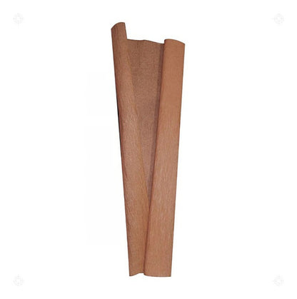 Papel Crepe Para Manualidades Decoracion X 10 Unid Cafe
