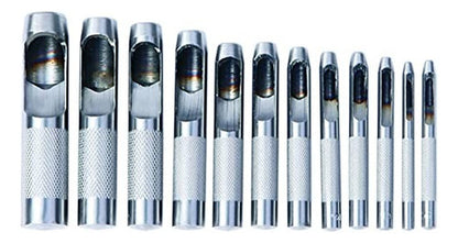 Kit De Corte De Troqueles Perforadores Huecas X 12 Pzs