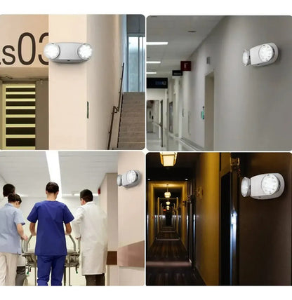 Lámpara De Emergencia Mercury Led Recargable Blanco 110v