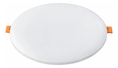 Panel Led 24w Redondo Incrustar Borde Infinito X10 Und