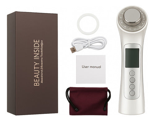 Masajeador Electrico Facial Blanco