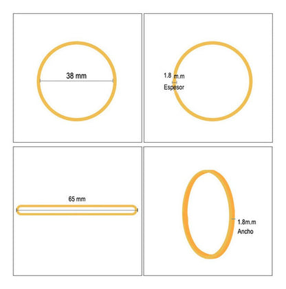 Bandas  Elásticas Cauchos 200 Gramos  Amarillo 550 Und