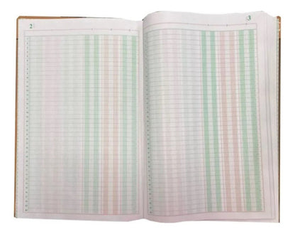Libro De Contabilidad 3 Columnas 600 Folios  300 Hojas