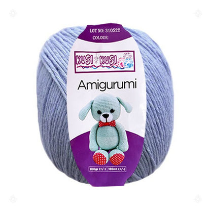 Madeja De Lana Amigurumi Algodon 100 Gramos X 180 Metros
