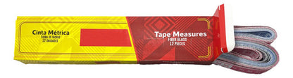 Metro Modisteria Cinta Metrica Resistente Cm Pulgadas X 12 Und