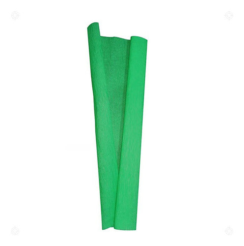 Papel Crepe Para Manualidades Decoracion X 10 Unid Verde