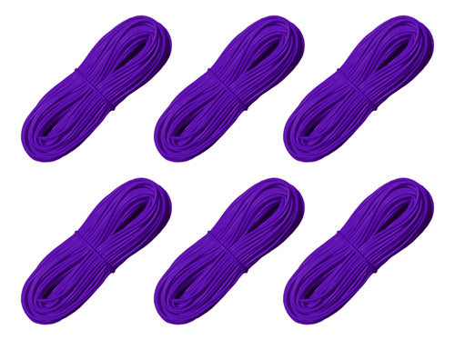 Madeja Mimbre Tubo Plastico Pvc Para Tejer 6 Und X 240m