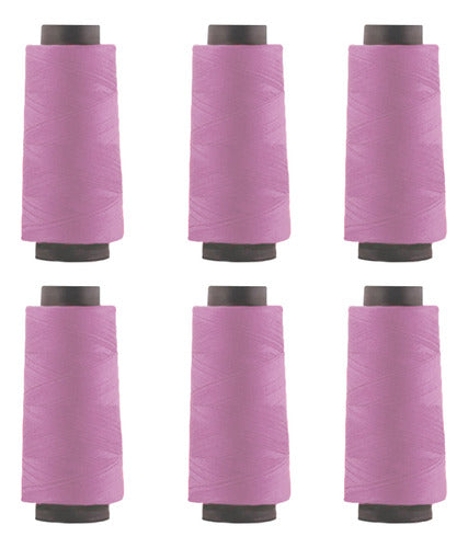 Hilo Importado Coser 100% Poliester 2000 Yardas  X 6 Unid