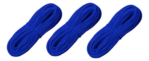 3 Madeja Mimbre Tubo Plastico Pvc Para Tejer X 120m