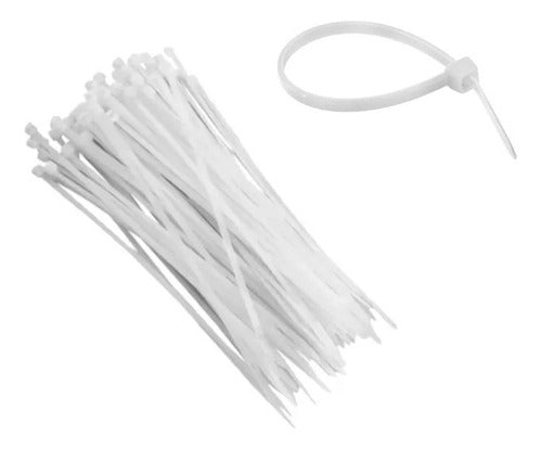 Amarres Plasticos Abrazaderas Transpar Nylon 10 Cm X 200 Uds transaparente