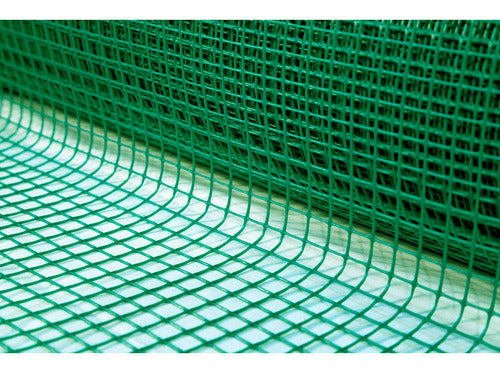 Malla Plástica Cerramiento Cuadros Ancho 1.0x 5 Metros