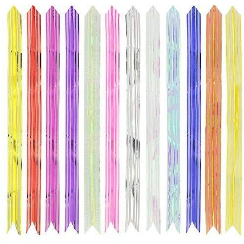 Moños De Regalo Mediano Organza Irizado Navidad 100 Und