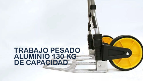 Carrito De Carga Plegable Tipo Zorra Capacidad 130 Kg