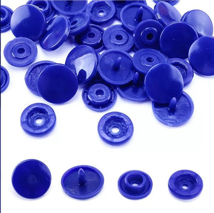 Broches Plasticos Presion 12.5mm Para Ropa Colores X 1000 Und