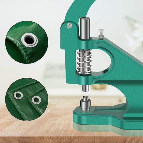 Maquina Troqueladora Con 3 Ojales A Presion Manual