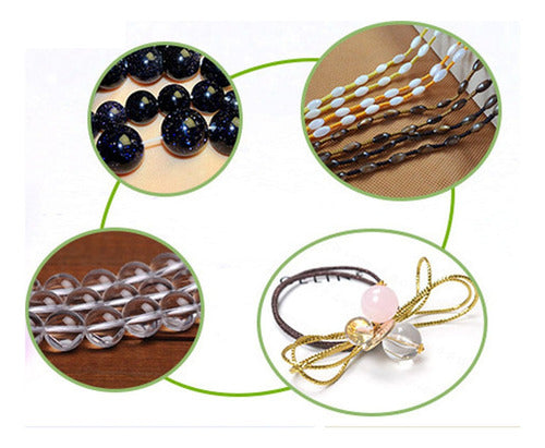 Hilo Elástico Para Pulseras Y Collares 0.06 Mm X100 Mts
