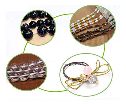 Hilo Elástico Para Pulseras Y Collares 0.06 Mm X100 Mts