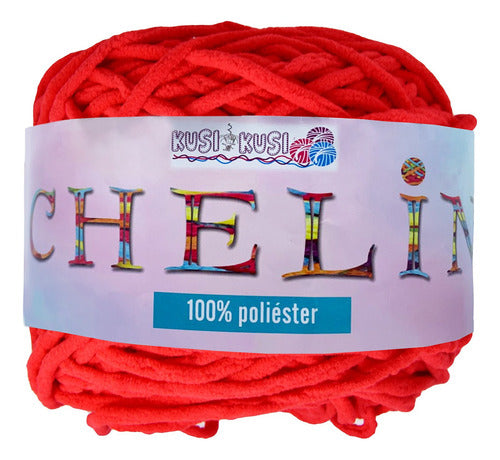 Lana Chelin Suave Esponjosa Tejido Bufanda Telar Ovillo 160g
