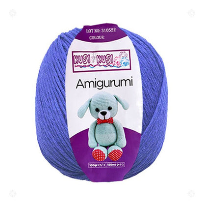 Madeja De Lana Amigurumi Algodon 100 Gramos X 180 Metros