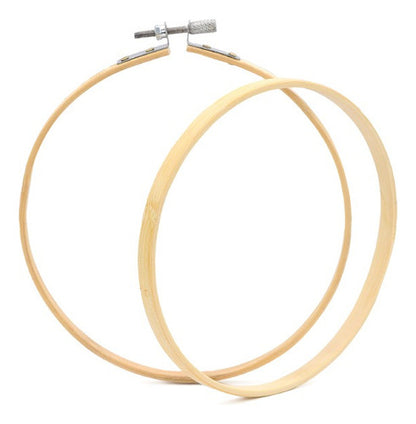 Aro En Madera Para Bordado Numero 8  Diametro 19cm