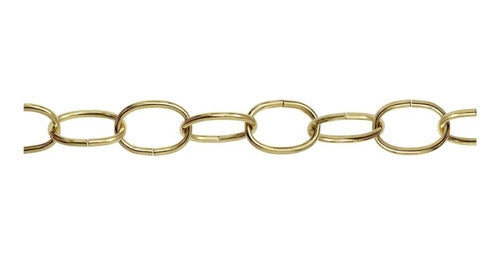 Cadena Dorada Bisuteria Y Ropa 13mm X 10 Metros