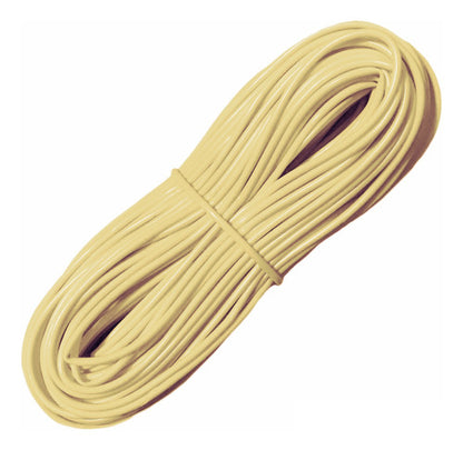 Madeja Mimbre Cordón Tubo Plástico Pvc Para Tejer X 40metros Beige