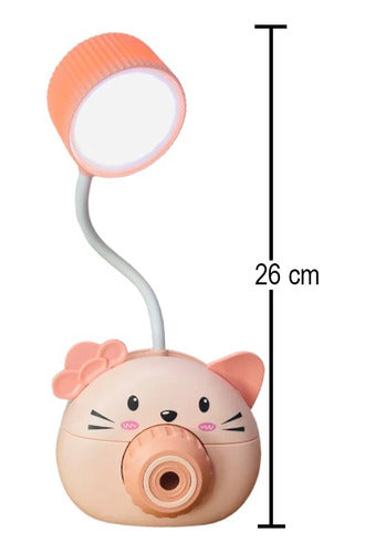 Lampara De Escritorio Niños Infantil Luz Led Recargable