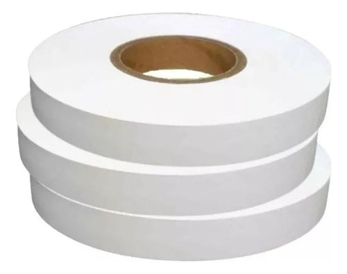 Rollo Nylon 30mm Para Impresión De Marquillas Ropa  200 Mts