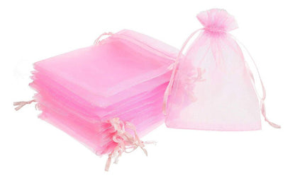 Bolsa De Organza 12cmx 9cm Paquete X 25und