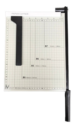 Guillotina Metálica 30 X 25 Cm A4 Calidad Superior