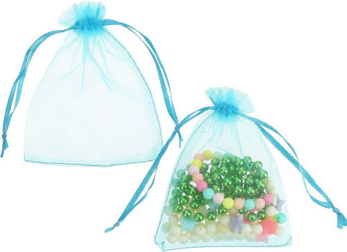 Bolsa De Organza 15cmx 20cm Paquete X 100und