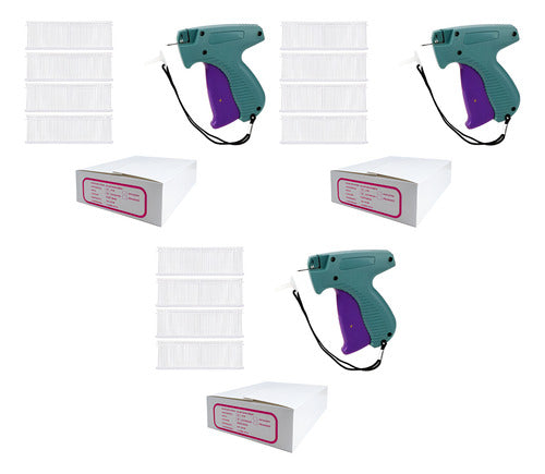 Kit Pistola Etiquetadora Liviano + 5000 Plastiflechas X3 Und
