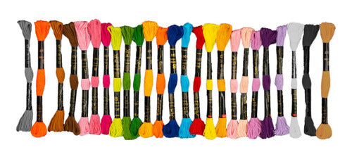 Kit Completo Para Bordado A Mano 75 Articulo
